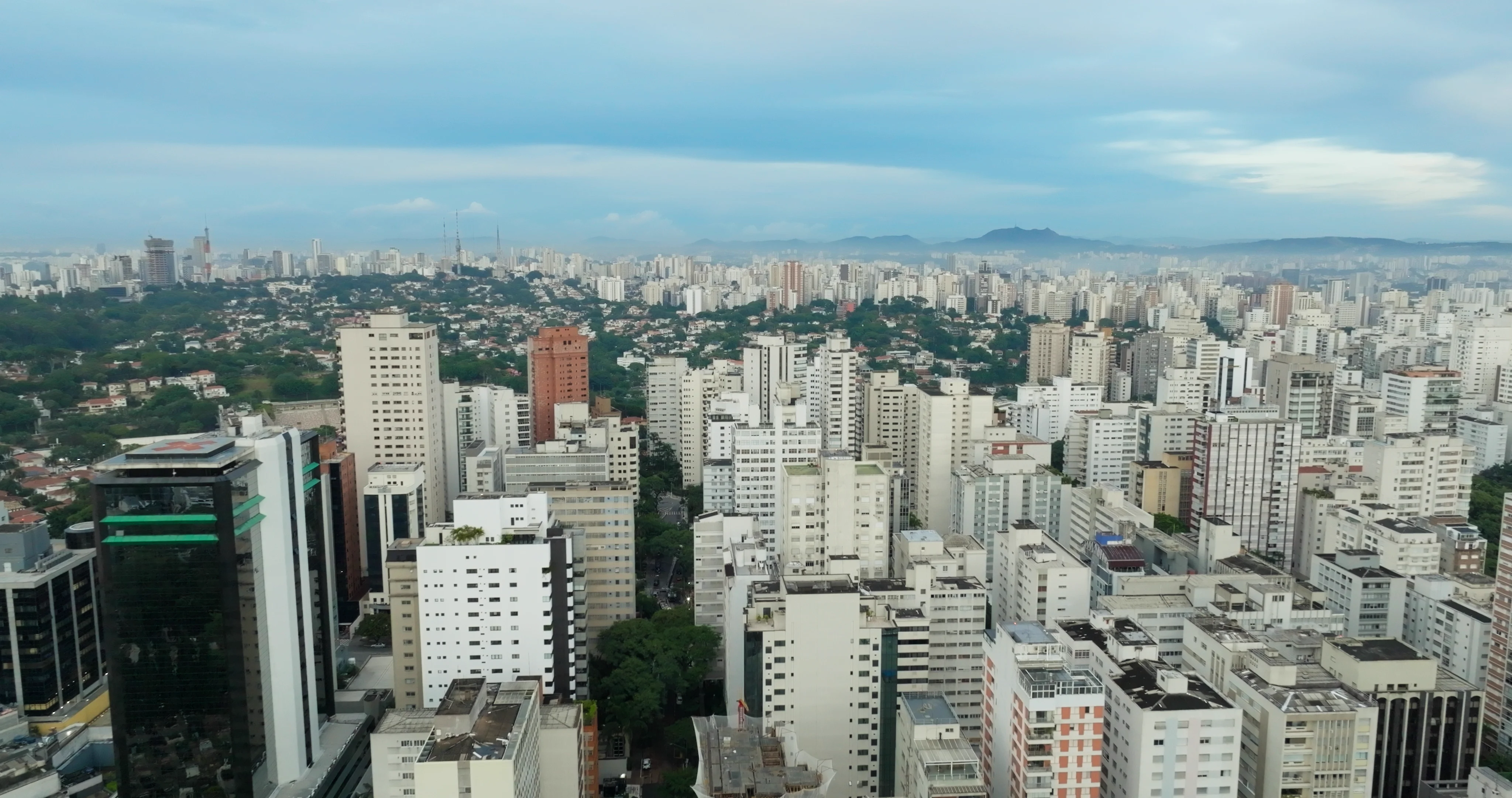 Visão da base dos pilotis estruturais